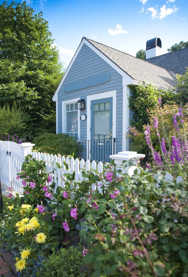 Garden cottage stock photos Garden cottage stock photos