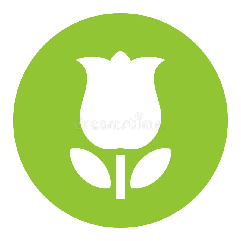 Garden flower vector icon vector illustration