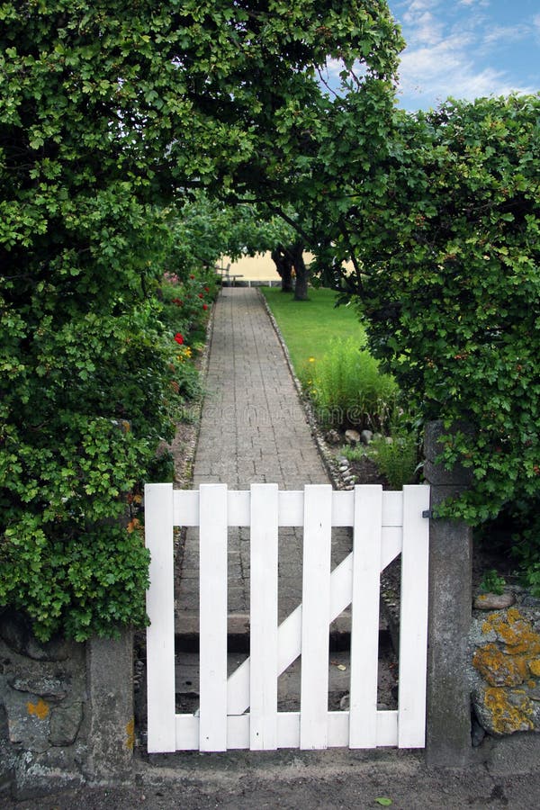 Garden Gate stock photography Garden Gate stock photography