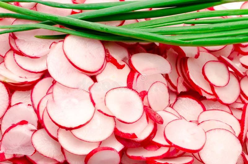 Garden radish the cut stock image. Image of fresh, circle 39785803
