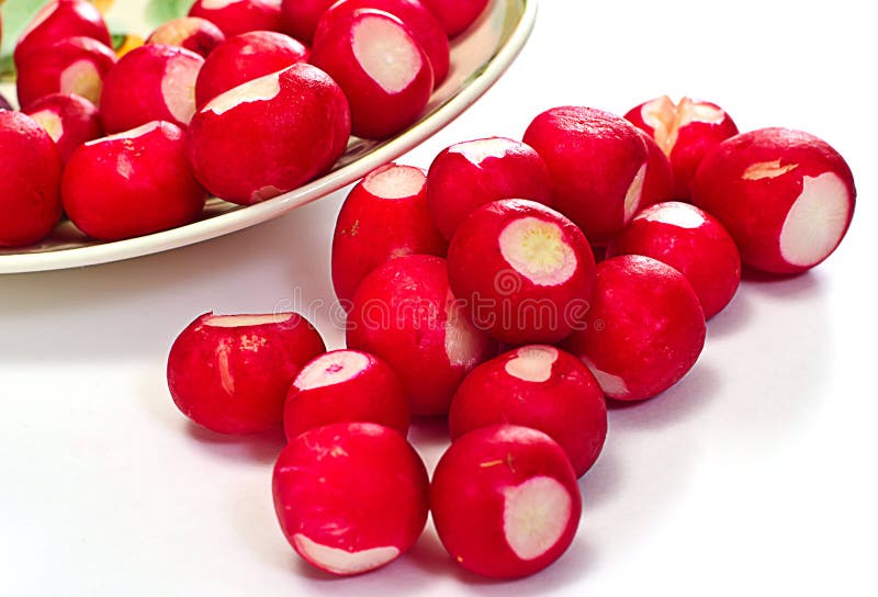 Garden radishes