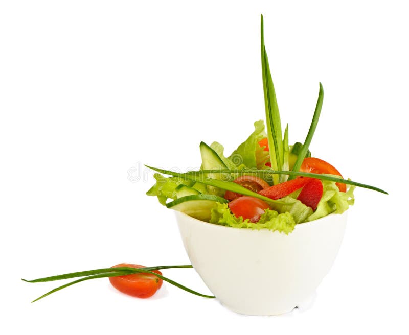 Garden salad stock image. Image of natural, tasty, meal 18220447