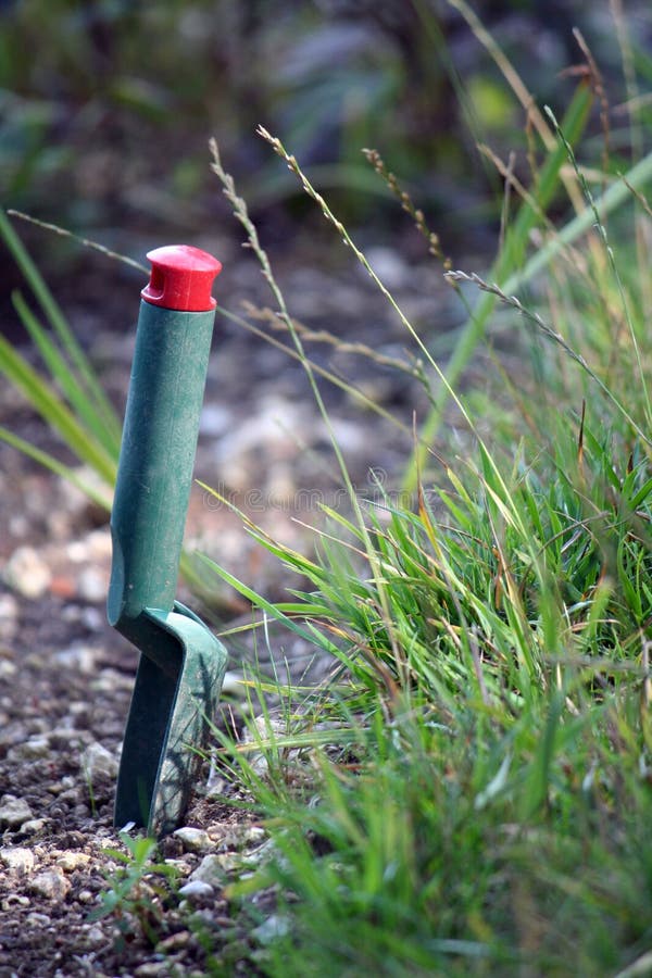 Garden Spade stock image. Image of weeds, cultivating 15686213