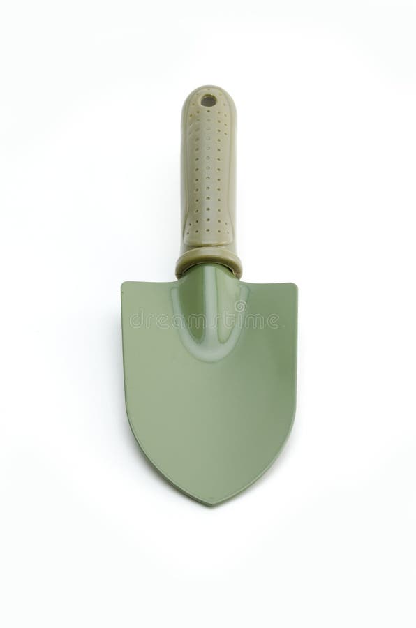 Garden spade, isolated stock image. Image of equipment 60509543