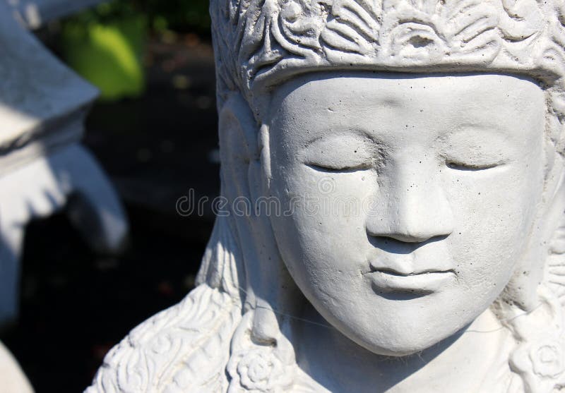 Garden Statue Meditating Princess Stock Photos - Free & Royalty-Free ...