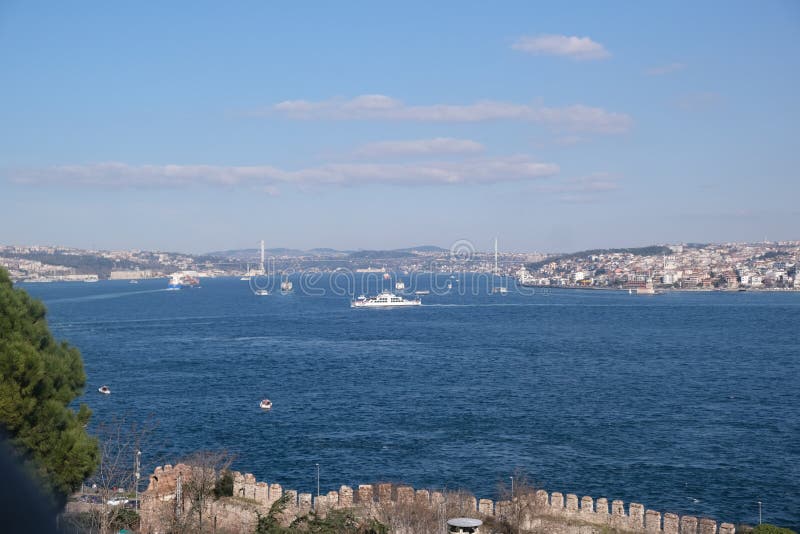 Garden In Topkapi Palace Historical Istanbul Bosphorus Editorial