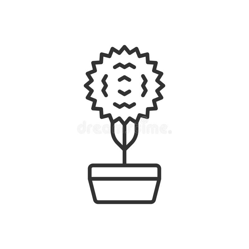Garden Tree Icon vector illustration