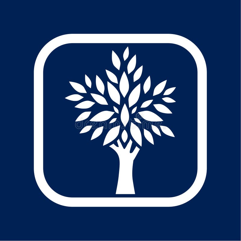 Garden tree icon - Illustration vector illustration