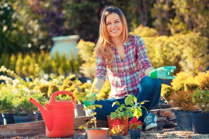 Gardening stock photo. Image of parent, summer, growing - 54111532