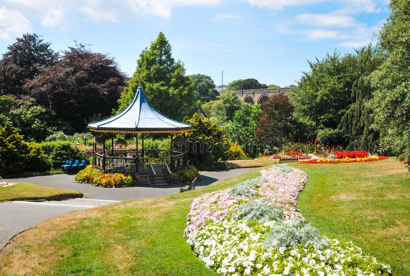 Gardens of Cornwall stock photos