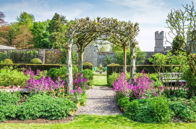 Gardens at Hutton in the Forest, Cumbria, England