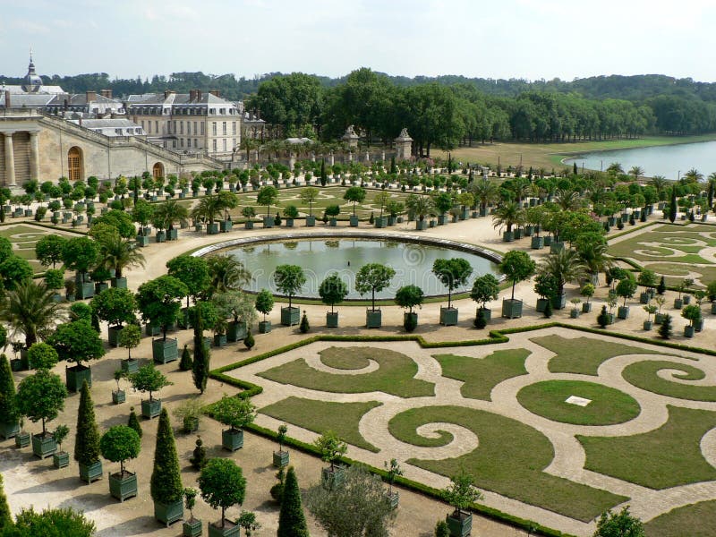 Jardín de en Francia.