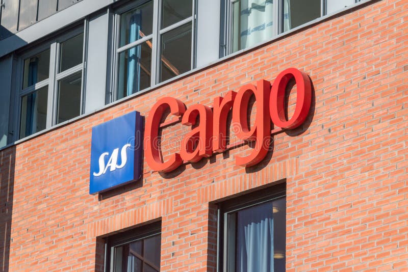 Logo and Sign of SAS Cargo Group Editorial Photography Image of