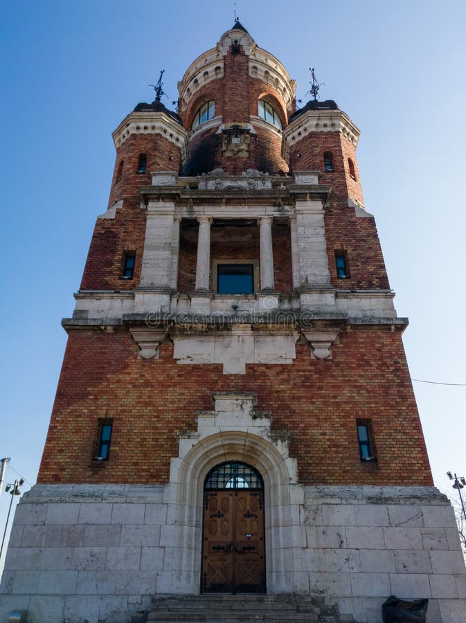Gardos Tower or Millennium Tower on Gardos hill in Zemun, Belgrade, Serbia. Austro-hungarian Gardos Tower, Millennium Tower or Sibinjanin Janko Tower on Gardos royalty free stock photography Gardos Tower or Millennium Tower on Gardos hill in Zemun, Belgrade, Serbia. Austro-hungarian Gardos Tower, Millennium Tower or Sibinjanin Janko Tower on Gardos royalty free stock photography