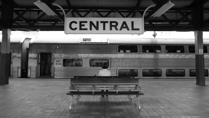Gare centrale de Sydney image stock