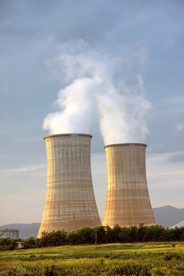 Centrale électrique images stock