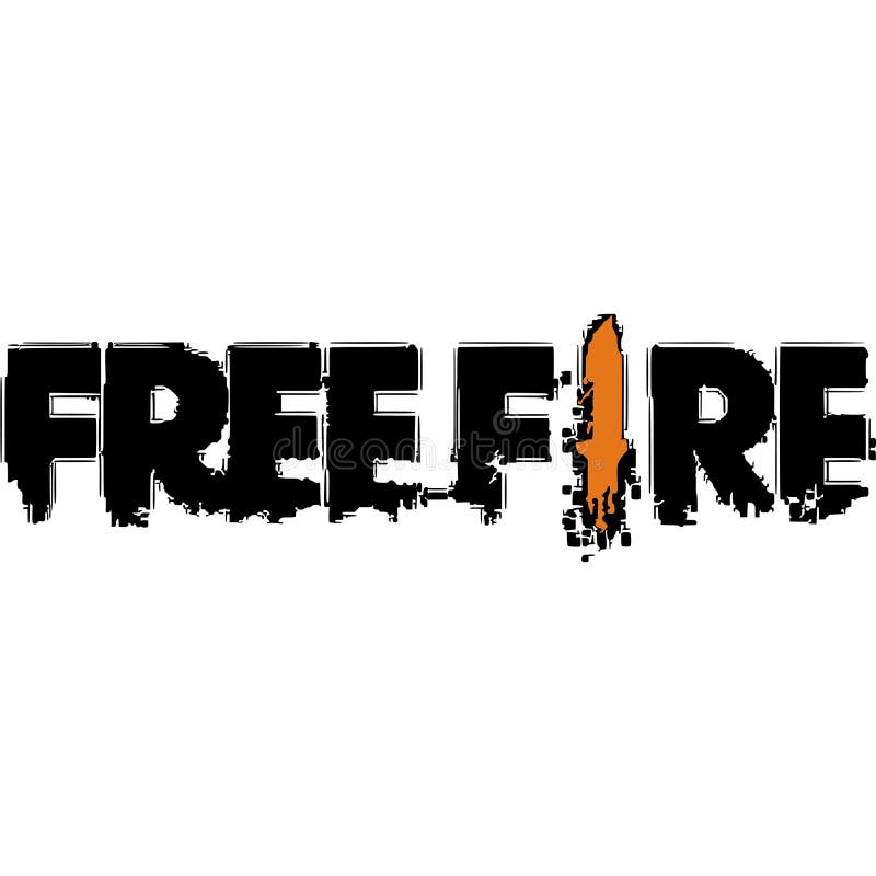 Freefire logo mobile game editorial photography. Illustration of battle -  208075257