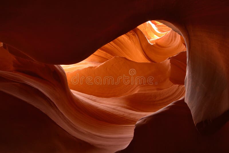 Garganta do antílope no Arizona imagens de stock royalty free Garganta do antílope no Arizona imagens de stock royalty free