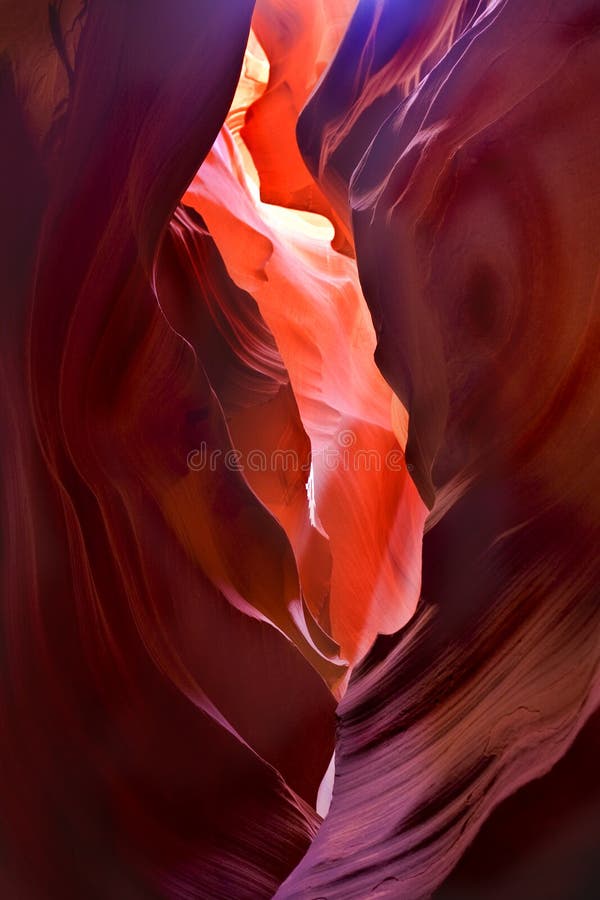 Antelope Canyon. Beautiful waves of a petrified sand dune in the US Southwest. Antelope Canyon. Beautiful waves of a petrified sand dune in the US Southwest.