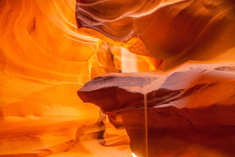 Incredible colors inside the Upper Antelope Canyon, Page. Utah. With the right light, this canyon turns orange red purple and violet and changes every minute of the day. Together with lower antelope canyon it's the most scenic slot canyon in Arizona. Incredible colors inside the Upper Antelope Canyon, Page. Utah. With the right light, this canyon turns orange red purple and violet and changes every minute of the day. Together with lower antelope canyon it's the most scenic slot canyon in Arizona