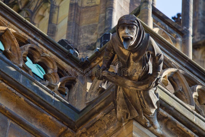 Gargoyle on church