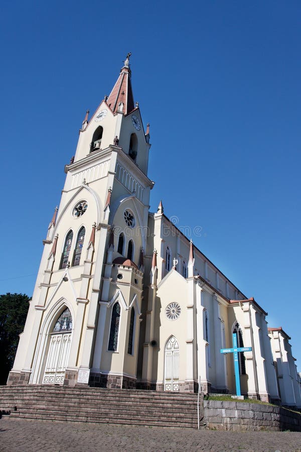 Εκκλησία του Αγίου Πέτρου στο Γκαριμπάλντι στοκ εικόνες με δικαίωμα ελεύθερης χρήσης