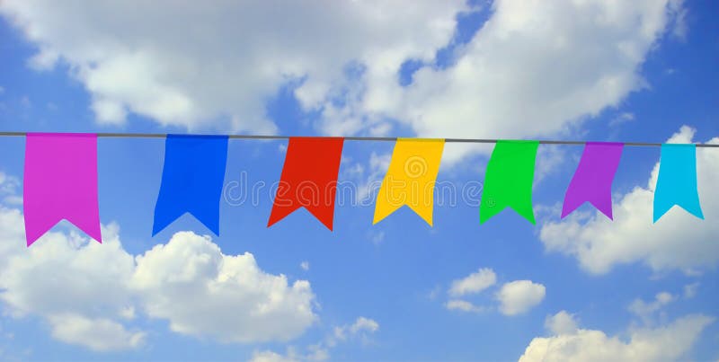 Garland royalty free stock photo