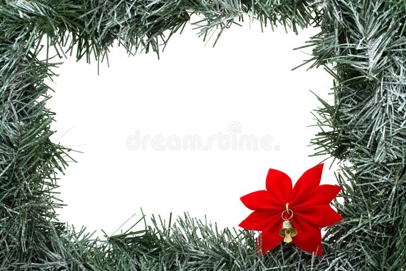 Garland Border stock image