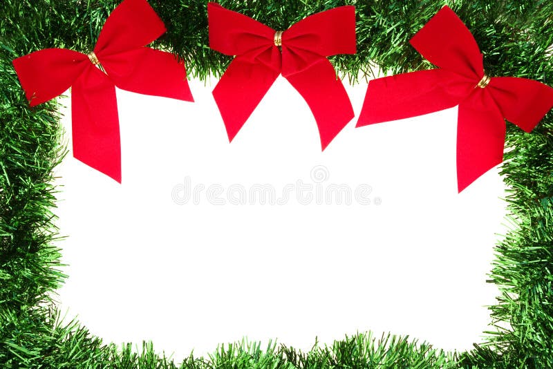 Garland Frame stock photo. Image of celebration, christmas 3827144