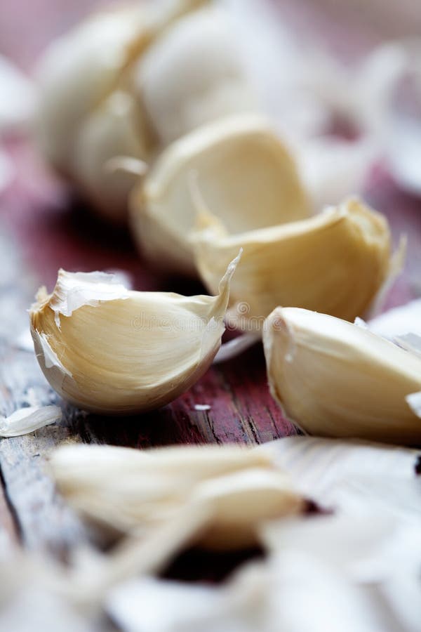Crushed Garlic Clove stock photo. Image of chrome, ingredient 33623262