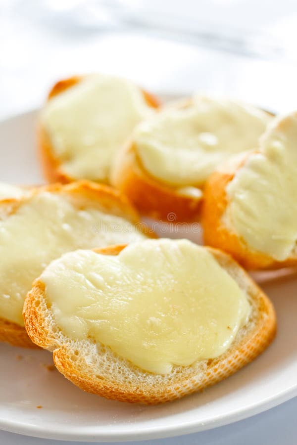 Garlic Bread stock photo. Image of baguette, bread, green 21639942