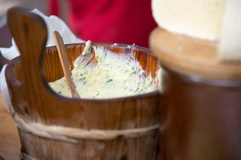 Garlic butter stock photo. Image of wild, butter, bowl 41539904