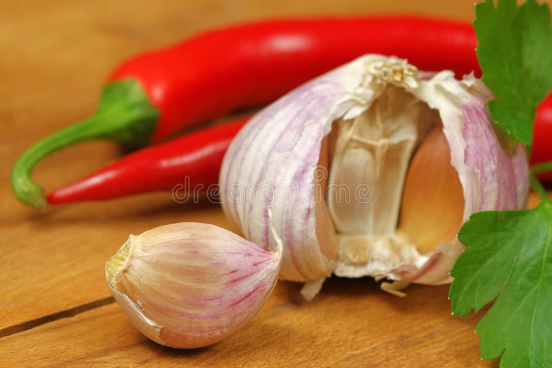 Garlic and chili