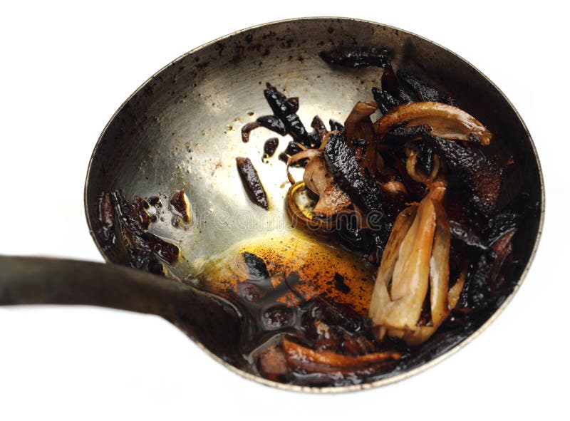 Garlic in hot Mustard oil stock photo. Image of ayurveda 36299518