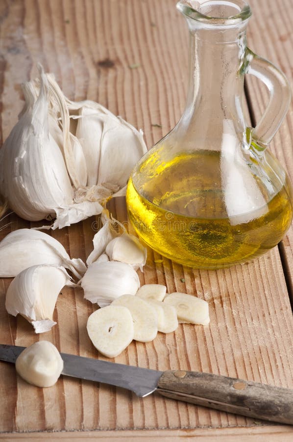 Mediterranean Spices and Olive Oil. Stock Photo Image of cuisine