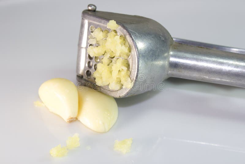 Garlic squeezer stock photo. Image of healthy, food, ingredients 34048716