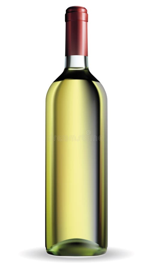 Garrafa de vinho ilustração do vetor Garrafa de vinho ilustração do vetor
