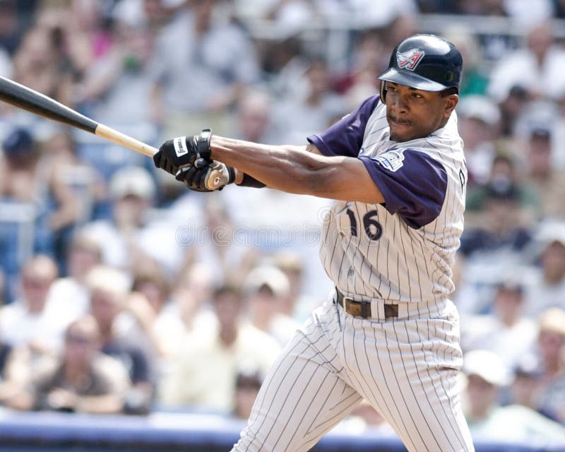 Garrett Anderson redactionele foto. Image of buiten, kleur 73477306