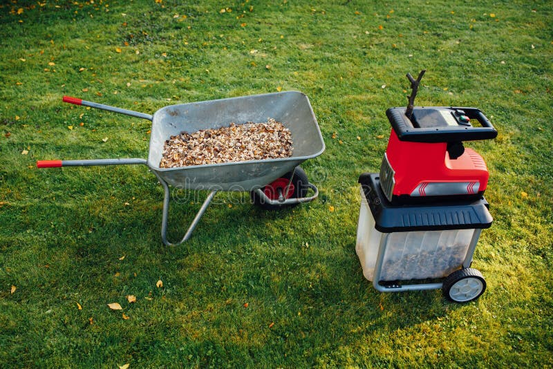 Garten Chipper, Elektrisches Reißwolf Mulcher Mit Der