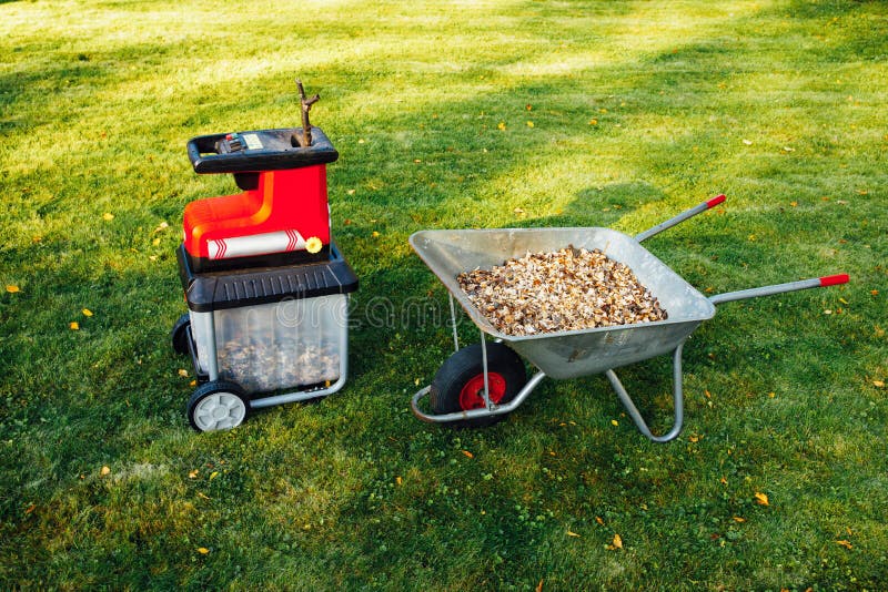 Garten Chipper, Elektrisches Reißwolf Mulcher Mit Der