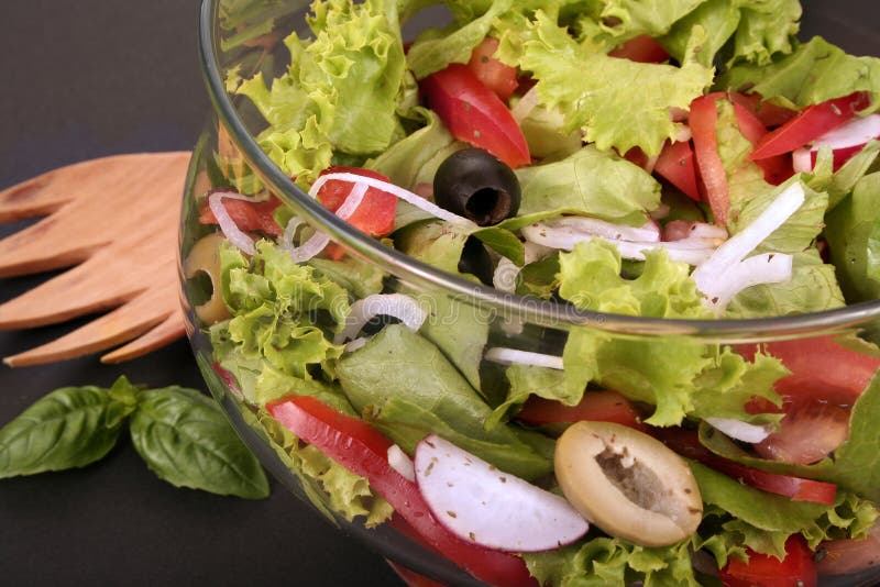 GartenSalat stockbild. Bild von salat, garten 954581