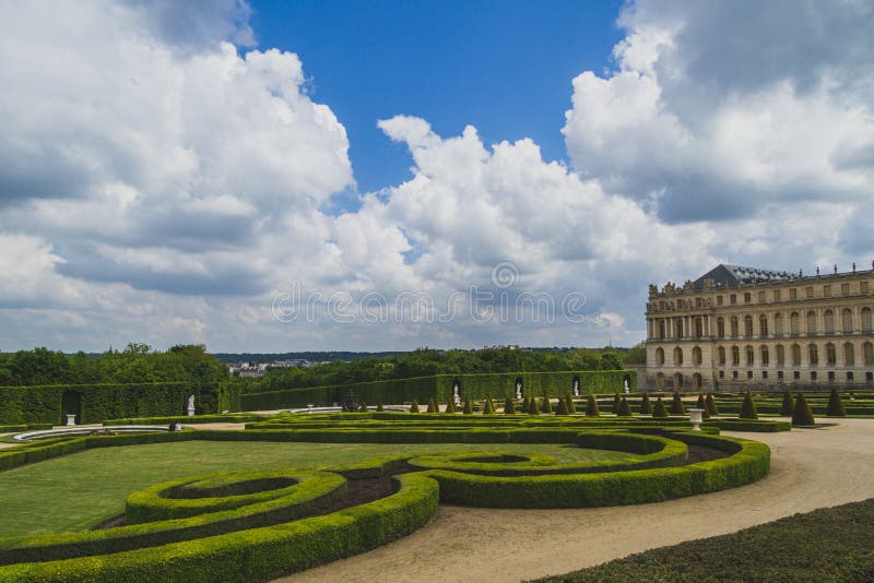 Palast Von Versailles, Paris, Frankreich Stockbild Bild