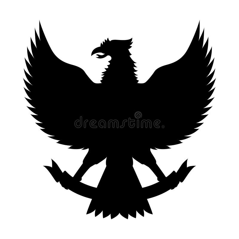 Garuda Silhouette Vector Stock Vector Illustration Of Animal 67799687