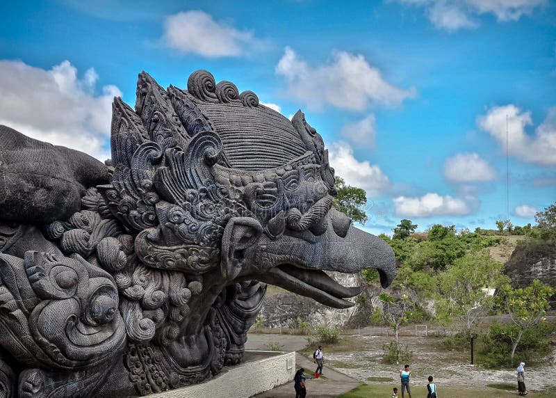 Garuda Wisnu Kencana Statue in Bali, Indonesia Editorial Stock Photo
