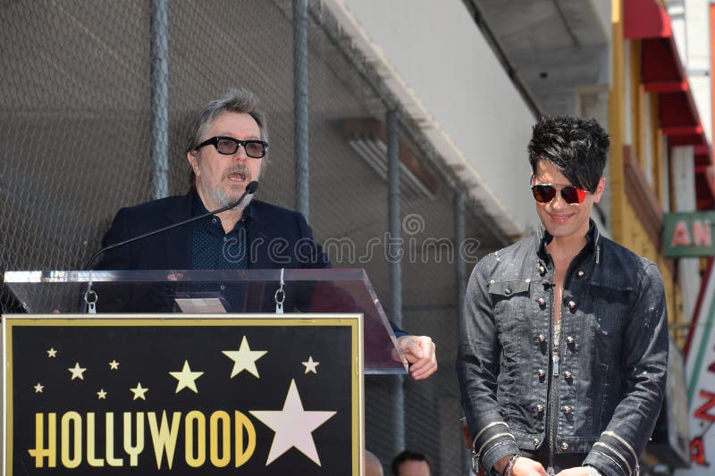 LOS ANGELES, CA - July 20, 2017: Gary Oldman & Criss Angel at the Hollywood Walk of Fame Star Ceremony honoring illusionist Criss Angel. LOS ANGELES, CA - July 20, 2017: Gary Oldman & Criss Angel at the Hollywood Walk of Fame Star Ceremony honoring illusionist Criss Angel