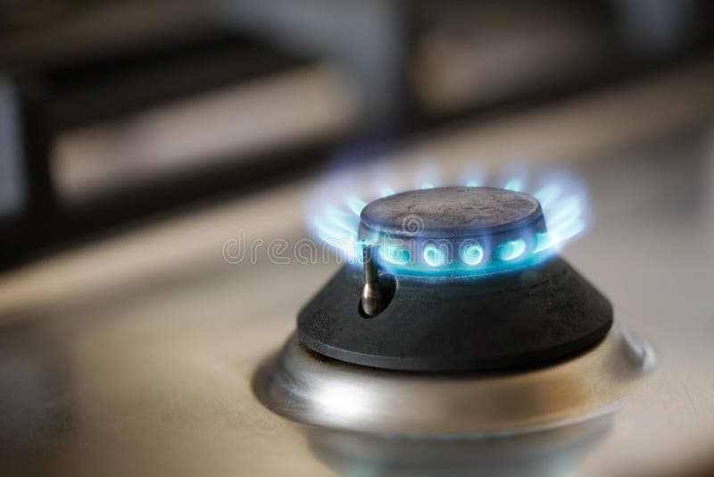 Gas burner stock image. Image of expense, metal, heat 15302849