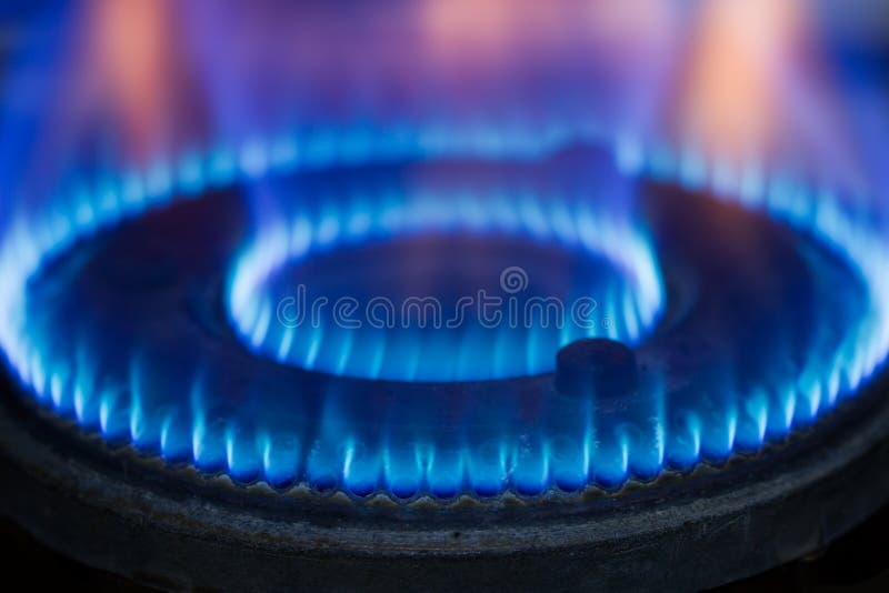 gas burner flame closeup stock image gas burner flame closeup stock image