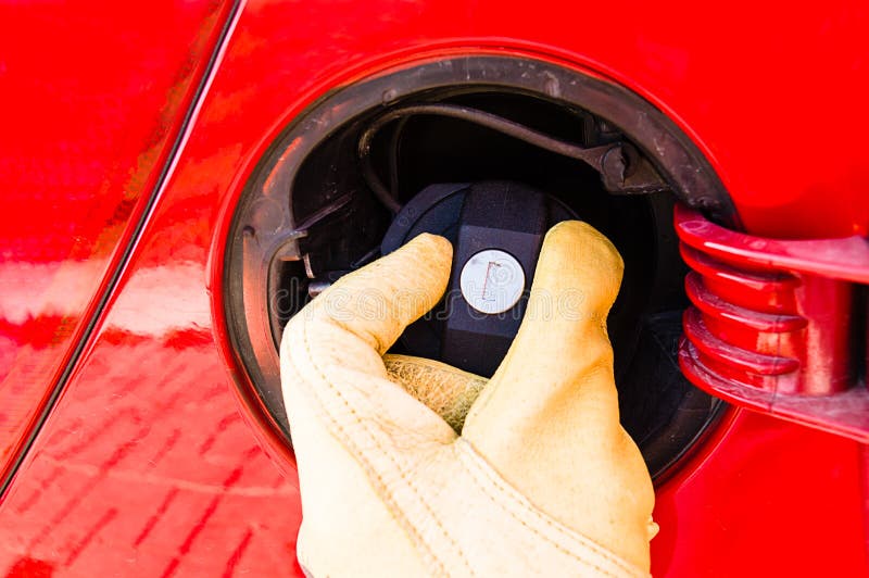 Gas cap stock photo. Image of black, vehicle, energy 44801192