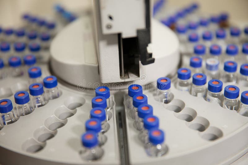 Gas chromatography tube stock image. Image of pharmaceutical 54046171