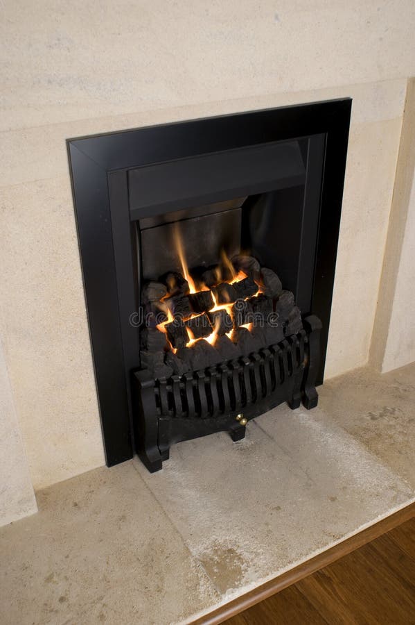 Natural Gas Fireplace for Home Stock Photo Image of energy, bright